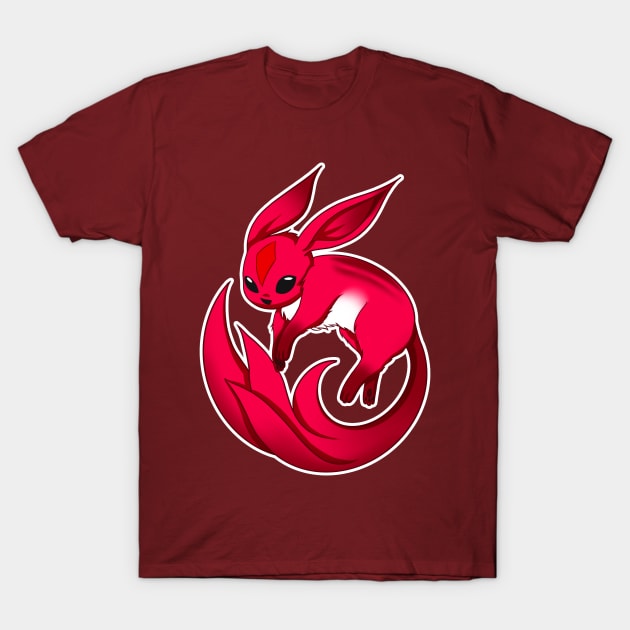 FFXIV Ruby Carbuncle T-Shirt by neniarts